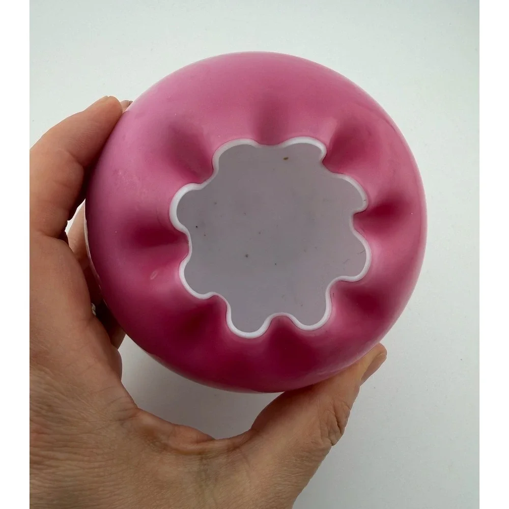 Vintage Fenton‎ Rose Bowl Ombre